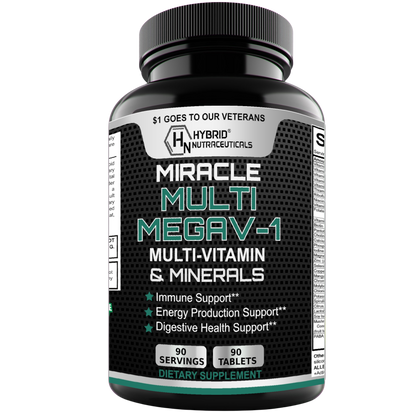 MEGAV-1 Multi-Vitamin, Superfood & Minerals - 90 Tablets