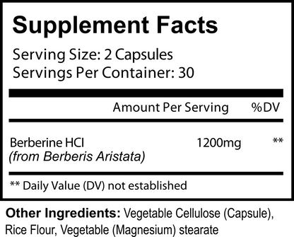 Berberine 1200mg