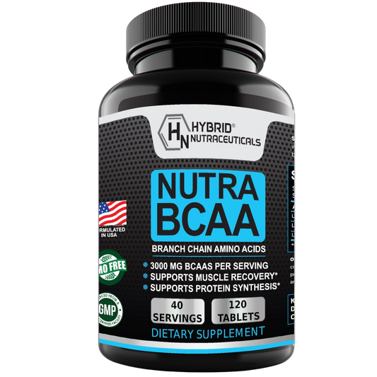 Nutra BCAA 3000mg Branched Chain Amino Acids Supplements